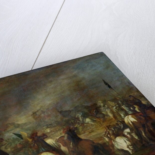 Joshua at the walls of Jericho by Esteban March