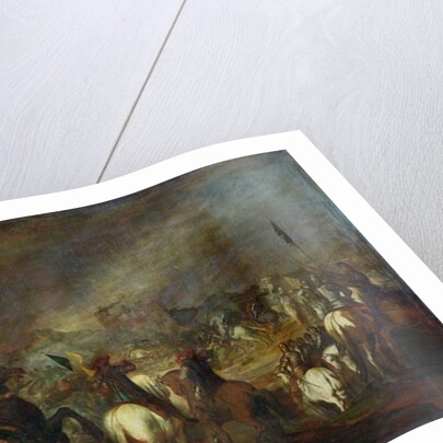 Joshua at the walls of Jericho by Esteban March