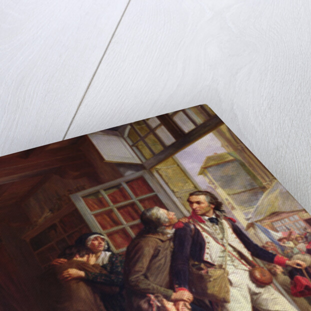 Departure from the Tour d'Auvergne by Theodore Melingue