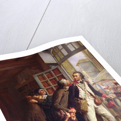 Departure from the Tour d'Auvergne by Theodore Melingue