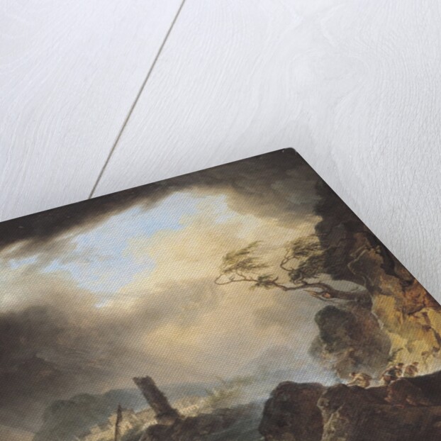 The Storm, 18th century by Francois Valentin Gazard