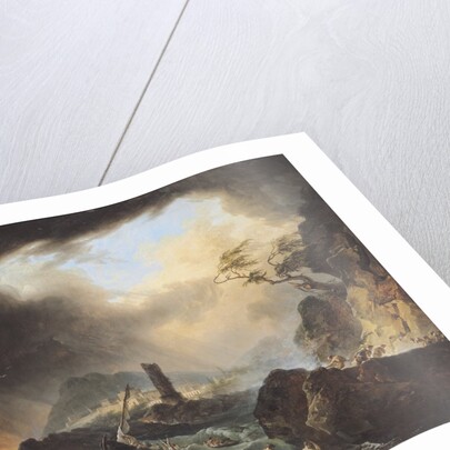 The Storm, 18th century by Francois Valentin Gazard