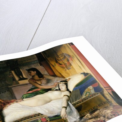 Death of Cleopatra, 1874 by Jean-Andre Rixens
