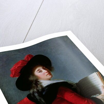 The Baroness of Crussol, 1785 by Elisabeth Louise Vigee-Lebrun