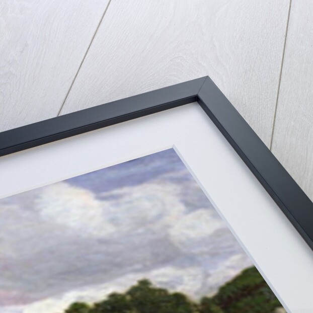 The Port at Quimper, 1857 by Eugene Louis Boudin