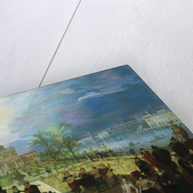 Feast in a palace by Louis de Caullery