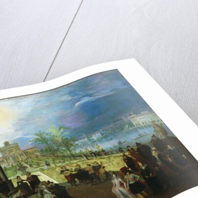 Feast in a palace by Louis de Caullery