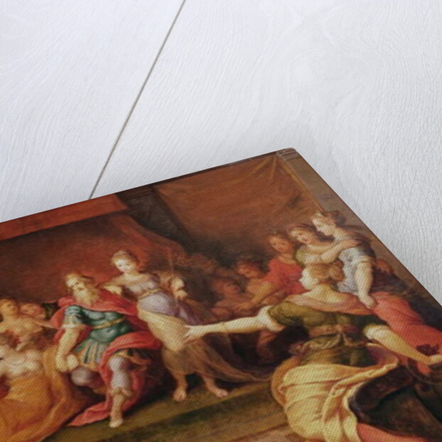 Solomon and his Women by Frans II the Younger Francken