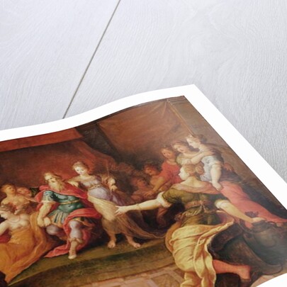 Solomon and his Women by Frans II the Younger Francken