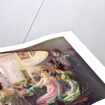 The Interval at the Theatre by Charles Henry Tenre