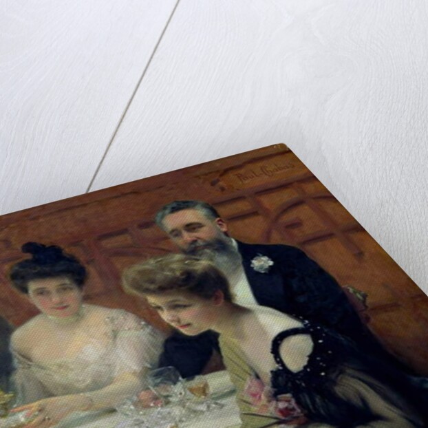 The Corner of the Table, 1904 by Paul Chabas