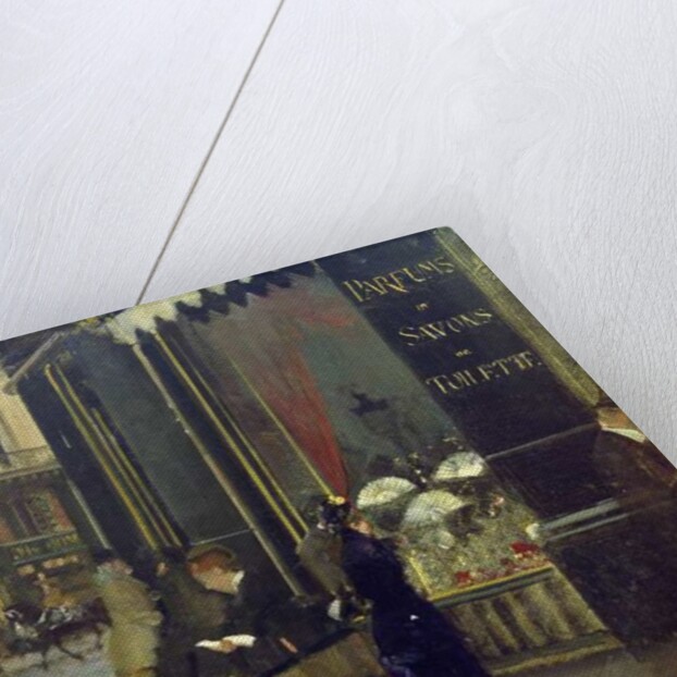 La Parfumerie Viollet, Boulevard des Capucines, 19th century by Giuseppe or Joseph de Nittis