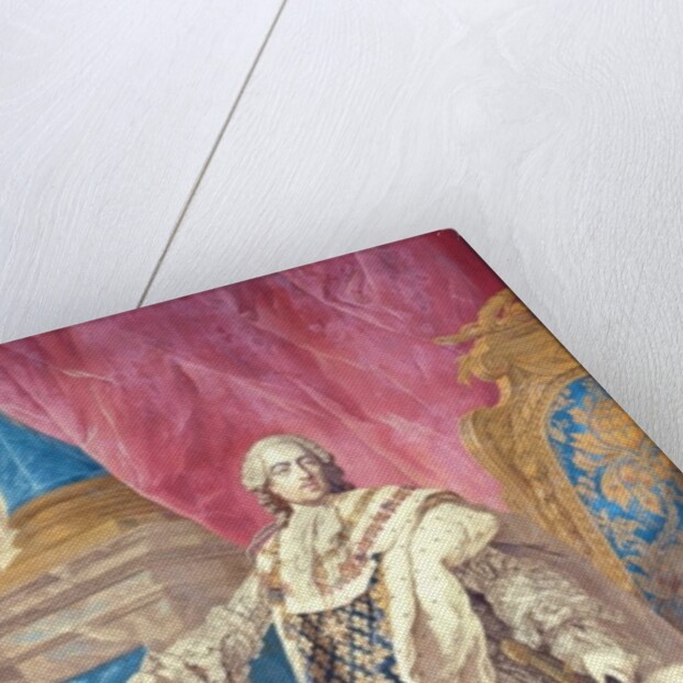 Louis XV in Coronation Robes by French School