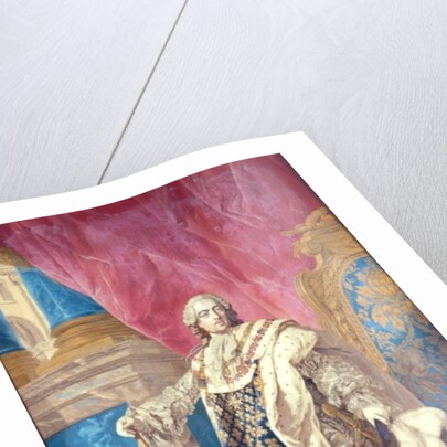 Louis XV in Coronation Robes by French School