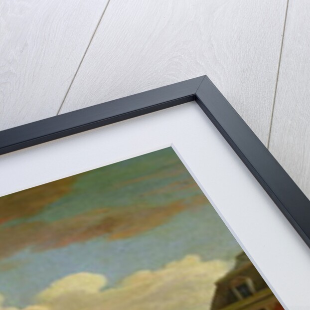 View of the Chapel of the Chateau de Versailles from the Courtyard by Jacques Rigaud