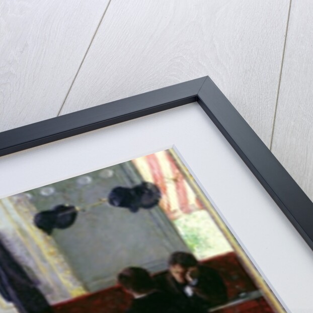 At the Cafe, Rouen, 1880 by Gustave Caillebotte