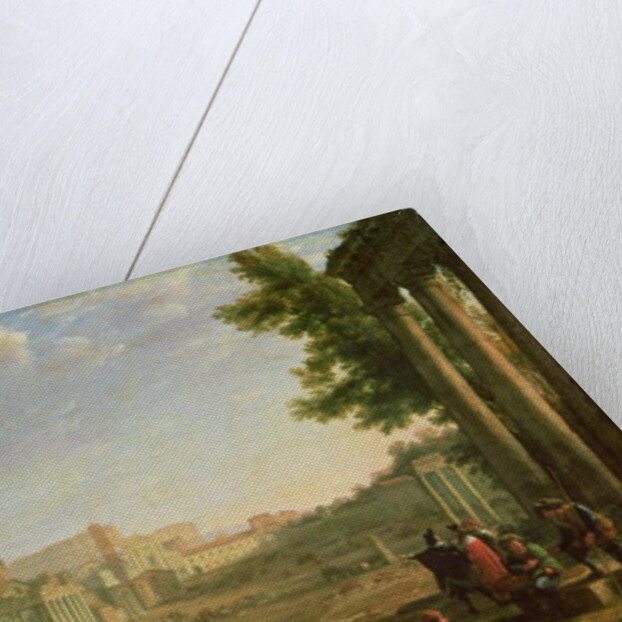 View of the Campo Vaccino, Rome, 1636 by Claude Lorrain