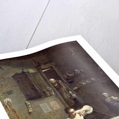 The Woman with the Flea by Giuseppe Maria Crespi