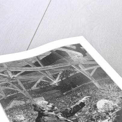 Leon Gambetta a la reunion electorale de la rue Sainte-Blaise, c.1879 by Frederic de Haenen