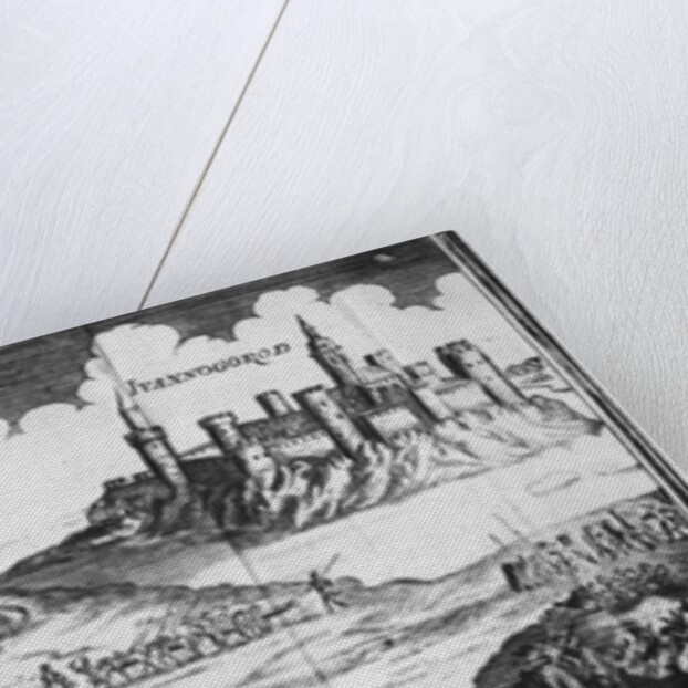 The Russian army besieging Narva in 1700 by French School