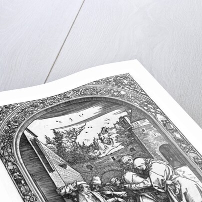 The meeting of St. Anne and St. Joachim at the Golden Gate by Albrecht Dürer or Duerer