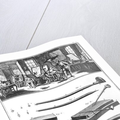 The engraving Workshop, Chapter on engraving by French School