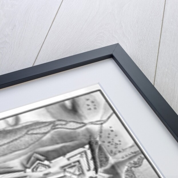 Plan and map of the town and citadel of Mont-Louis, 1776 by French School