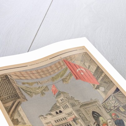 The Turkish Pavilion at the Universal Exhibition of 1900, Paris by French School