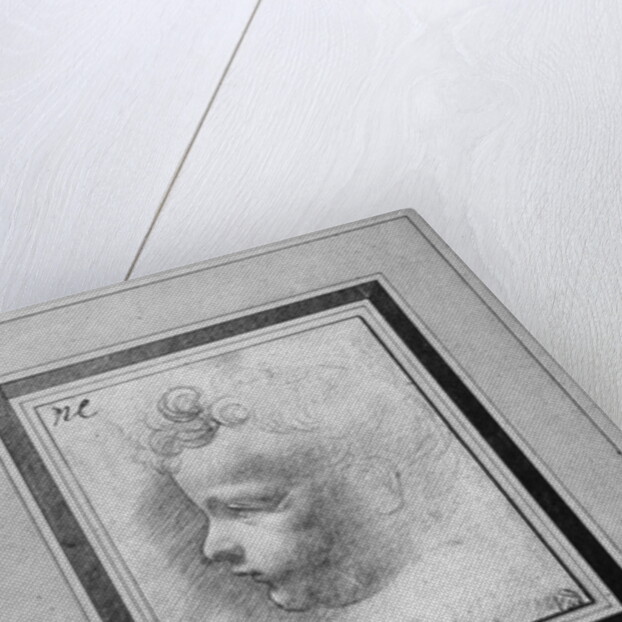 Head of a child by Leonardo da Vinci