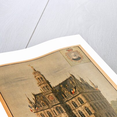 The Belgian Pavilion at the Universal Exhibition of 1900, Paris by French School