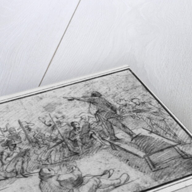 Drawing academy by Agostino Carracci