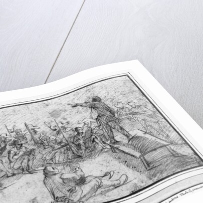 Drawing academy by Agostino Carracci