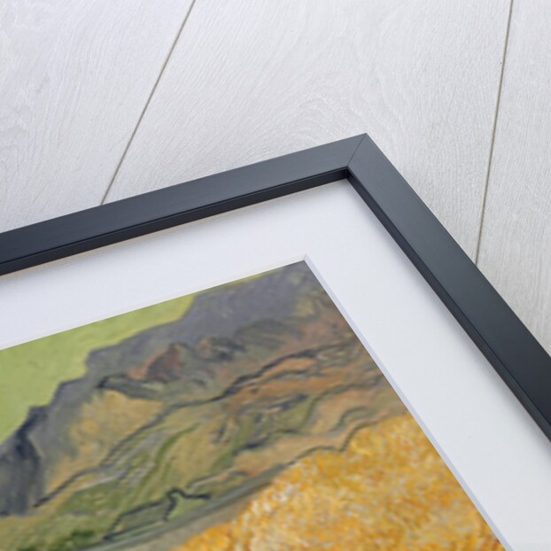 Wheatfield with Reaper, 1889 by Vincent van Gogh