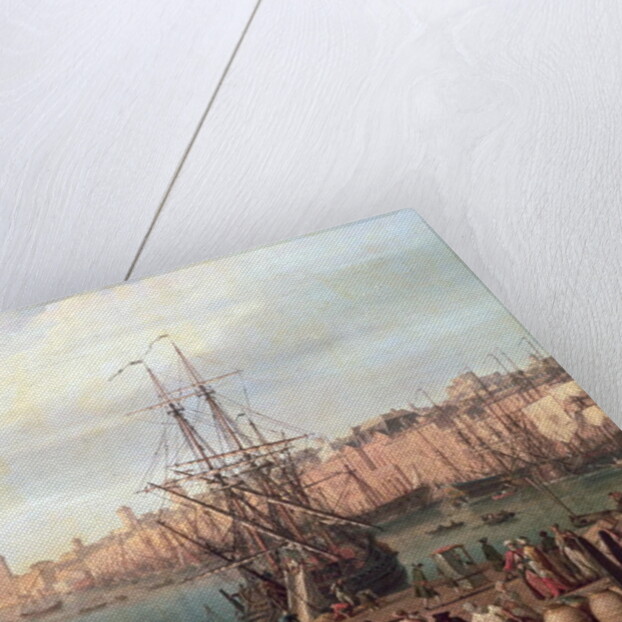 Morning View of the Inner Port of Marseille and the Pavilion of the Horloge du Parc, 1754 by Claude Joseph Vernet