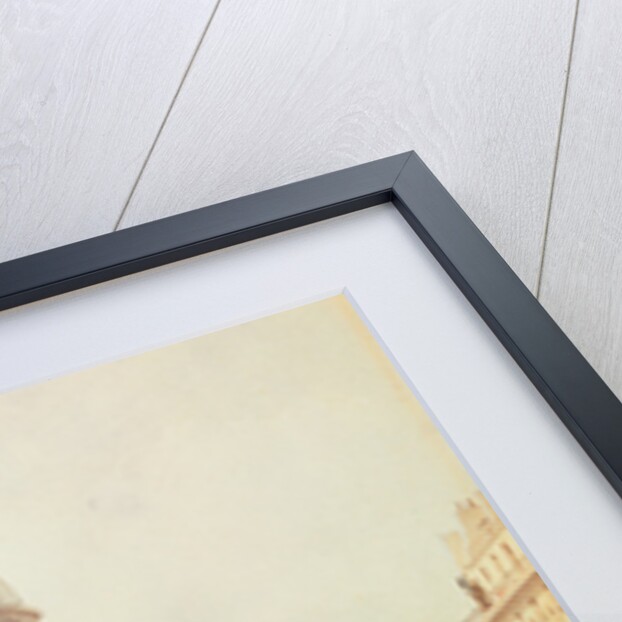 The Pantheon in 1835 by Francois Etienne Villeret