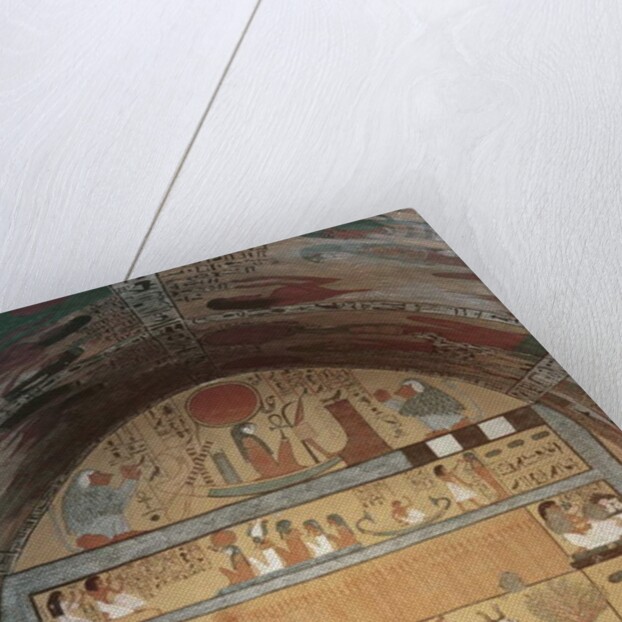 Harvest Scene on the East Wall by Egyptian 19th Dynasty