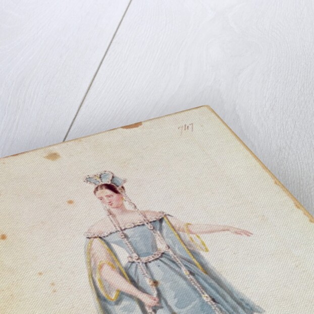 Mademoiselle Georges in 'Isabeau de Baviere' by French School