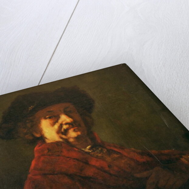 Copy of a Rembrandt Self Portrait, 1869 by Gustave Courbet