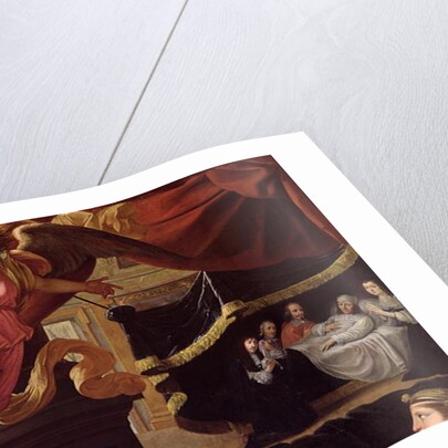 Ex-Voto to the Illness of Louis XIV in Calais, July 1658 by Nicolas Mignard