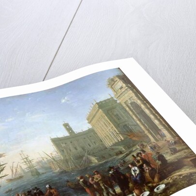 Harbour Scene, 17th century by Claude Lorrain