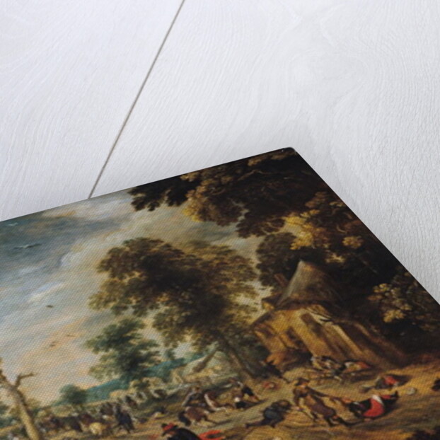 Pillage of a Village by Sebastian Vrancx