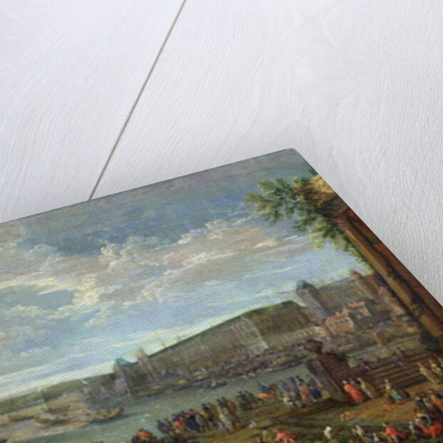 View of the Louvre and the Tour de Nesles from the Ile de la Cite, c.1673-74 by Pieter II Casteels