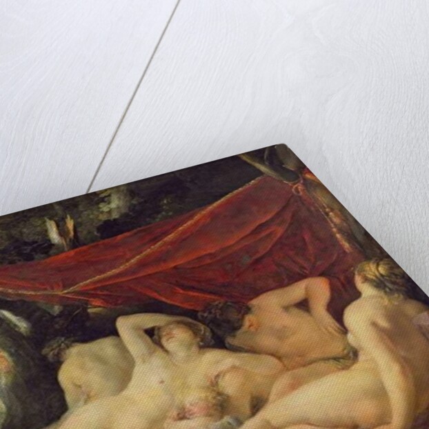 Venus and the Graces Surprised by a Mortal by Jacques Blanchard