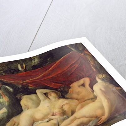 Venus and the Graces Surprised by a Mortal by Jacques Blanchard