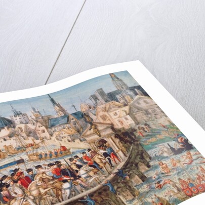 The Royal Entry Festival of Henri II into Rouen, 1st October 1550 by French School