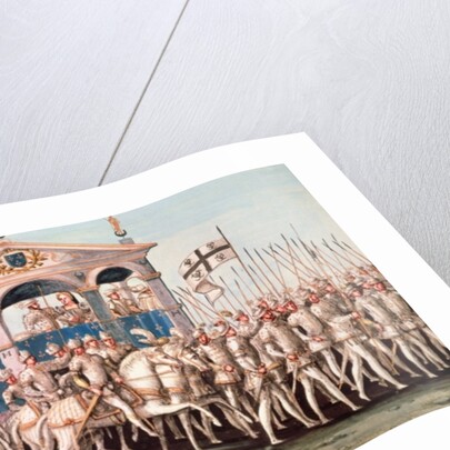 The Royal Entry Festival of Henri II into Rouen, 1st October 1550 by French School