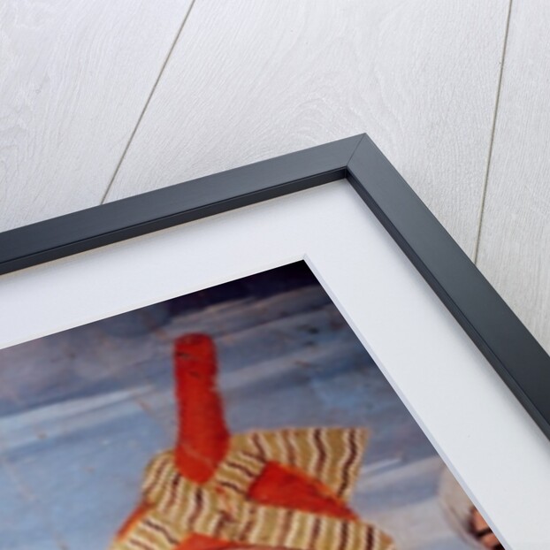 Offering bearers at the Reception for the Ambassador of the Grand Moghul at the Court of the Shah Tahmasp, 1573-76 by Persian School