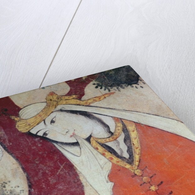 Woman from the Court of Shah Abbas I, 1585-1627 by School Persian