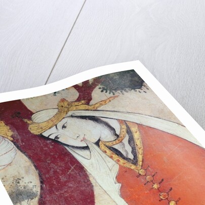 Woman from the Court of Shah Abbas I, 1585-1627 by School Persian