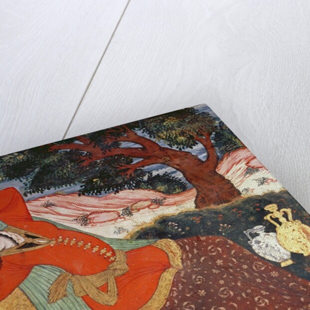 Woman from the Court of Shah Abbas I, 1585-1627 by School Persian